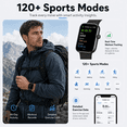 thumbnail image 6 of Smart Watch for Men Women, 1.91" Touch Screen Smartwatch for Android iPhone, Alexa Built-in, Fitness Tracker with Bluetooth Call, 100+ Sports Modes, IP68 Waterproof, Sleep Monitor, 6 of 7