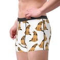thumbnail image 2 of Pofeuu German Shepherd Dog Print Men’s Boxer Briefs, Moisture-Wicking Underwear, Regular,Trunk-Medium, 2 of 5