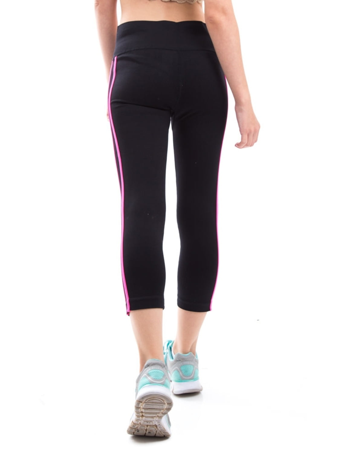 eForCity Charcoal/Neon Pink Women Workout YOGA Body