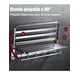 thumbnail image 3 of Toallero Para Baño Plegable Accesorios De Baño Con 6 Ganchos, 3 of 5
