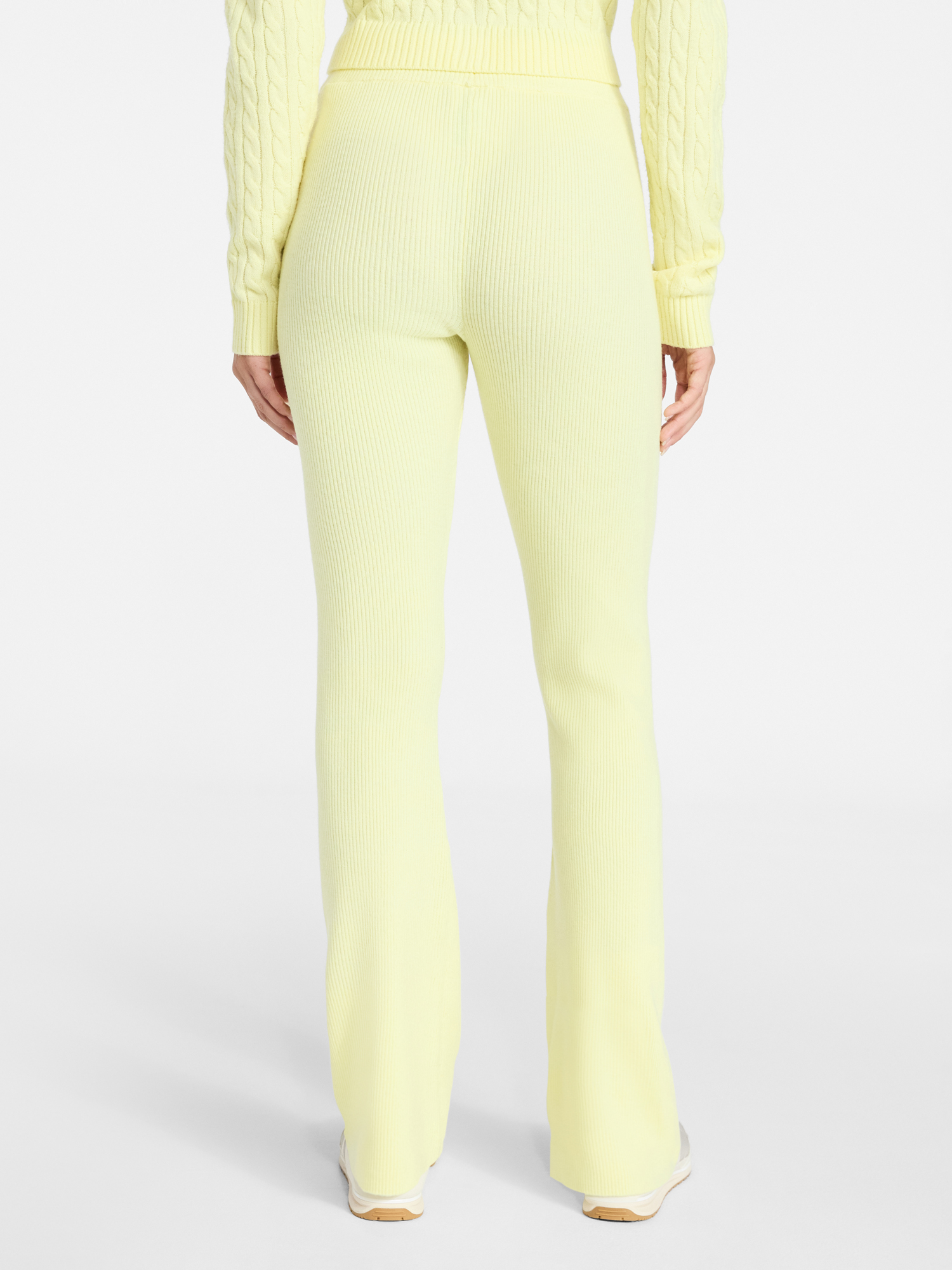 No Boundaries Ribbed Flare Pants, 30.5'' Inseam, Women's XXS-XXL