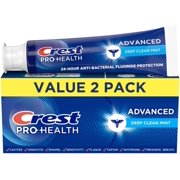 Crest Pro-Health Advanced Deep Clean Mint Toothpaste, 2 Count (Pack of 1)