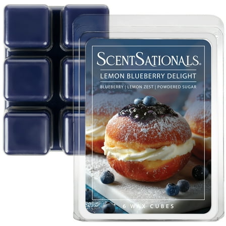 Lemon Blueberry Delight Scented Wax Melts, ScentSationals, 2.5 oz