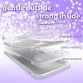 thumbnail image 4 of Case Compatible With Iphone Xr, Glitter Ultra-Slim Silicone Case, Back Cover Protective Cover, Glitter Sparkle Mobile Phone Case Bumper, Thin Bling Rhinestone Case, Color: Blue, 4 of 6