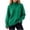 Army Green, variant on Women’s Turtleneck Sweater Raglan Sleeve Relaxed Pullover Knit Top Fall Winter Casual Sweater,Sizes S-XL