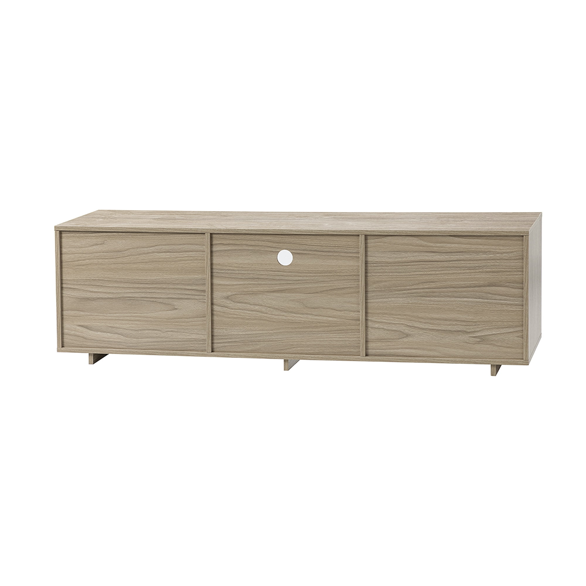 Kadyn Solid Wood TV Stand, TV Cabinet with Storage and Two Slatted Sliding Doors and Drawers, TV Entertainment Center for TVs up to 65", Natural Kadyn Solid Wood TV Stand, TV Cabinet with Storage and Two Slatted Sliding Doors and Drawers, TV Entertainment Center for TVs up to 65", Natural