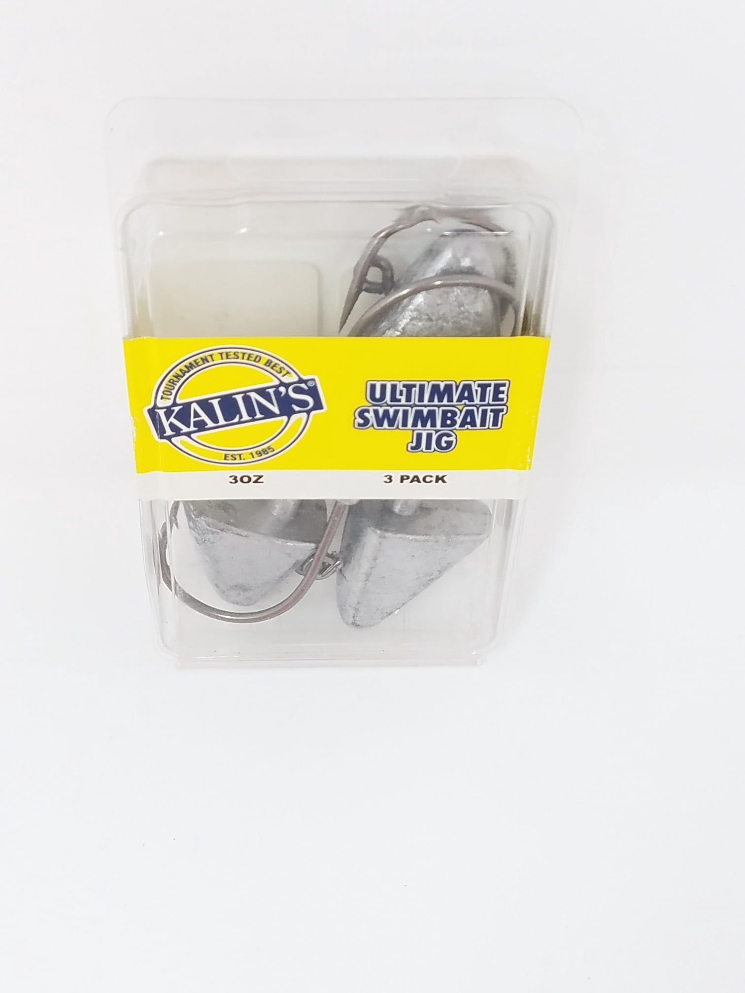Kalin's Ultimate Saltwater Fishing Jig, Nickle, 3 oz., 3pk - Lake