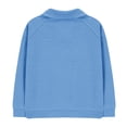 thumbnail image 4 of Camisas de Manga Larga para Niños Tamaño 12-14 Juventud Color Sólido Top de Cuello de Solapa para Chico, Camisa de Botón de Manga Larga Casual para Uso Diario, 4 of 6
