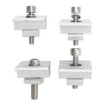 thumbnail image 1 of Abrazadera Central Jadeshay para Paneles Solares 4 Piezas Plata, 1 of 14