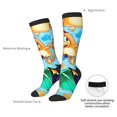 thumbnail image 5 of Saiise Bluey Funny Socks Men Women Boys Kids Adults Novelty Graphic Crew Tube Socks Crazy Design Casual Dress Socks for Sports,Running,Travel, 5 of 7