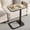 Grey, variant on Adjustable Height Tv Tray Table With Bumper Rounded Corner Design & Flip-top Side For Bedroom Living Room Bathroom And Study End Eating Dinner Or Laptop Gray