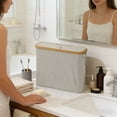 thumbnail image 5 of Transparent Tissue Storage Household Bathroom Tissue And Miscellaneous Storage With Lid Storage, 5 of 5