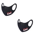 thumbnail image 4 of Wweixi Christmas-Themed Cosplay Facial Mask Dustproof Elastic Ear Wearing Face Cover with Filter Type E E 2Set, 4 of 6