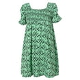 thumbnail image 1 of Richie House Girls' Knit Dress&nbsp;with&nbsp;Elastic&nbsp;Pleats&nbsp;at&nbsp;Chest RH1961, 1 of 2