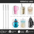 thumbnail image 5 of Bybiment Straw Cleaner Kit, 7.7" Long Pipe Cleaning , for Straws, Tumbler, Water Bottle, Cup, and Pipes (2 Pack), 5 of 5