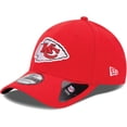 thumbnail image 1 of Gorra de fútbol americano New Era NFL 39THIRTY Kansas City Chiefs roja, 1 of 5