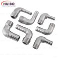 thumbnail image 4 of 1 pieza 1/8 "1/4" 3/8 "1/2" 3/4 "1" -2 "BSPT macho 6 mm ~ 60 mm codo de manguera 90 grados conector de conexión de tubería de acero inoxidable 304, 4 of 4