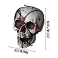 thumbnail image 2 of Realistic Halloween Skull Decoration Spooky Haunted House Prop with Bloody Details for Parties & Events, 2 of 6