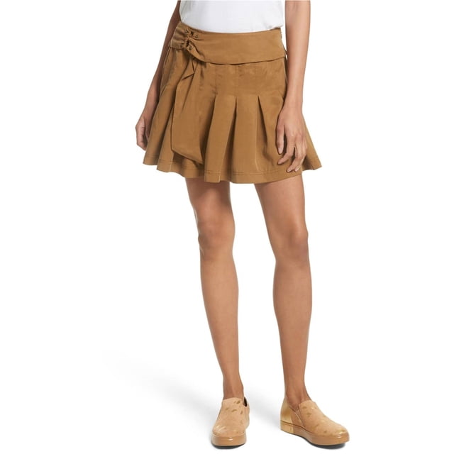 Free People Jupe Mini Perdue dans la Lumière pour Femmes, Vert, 10