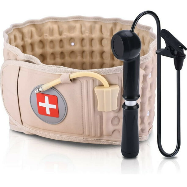 APTOCO Belt Back Brace Lumbar Support Spinal Air Traction