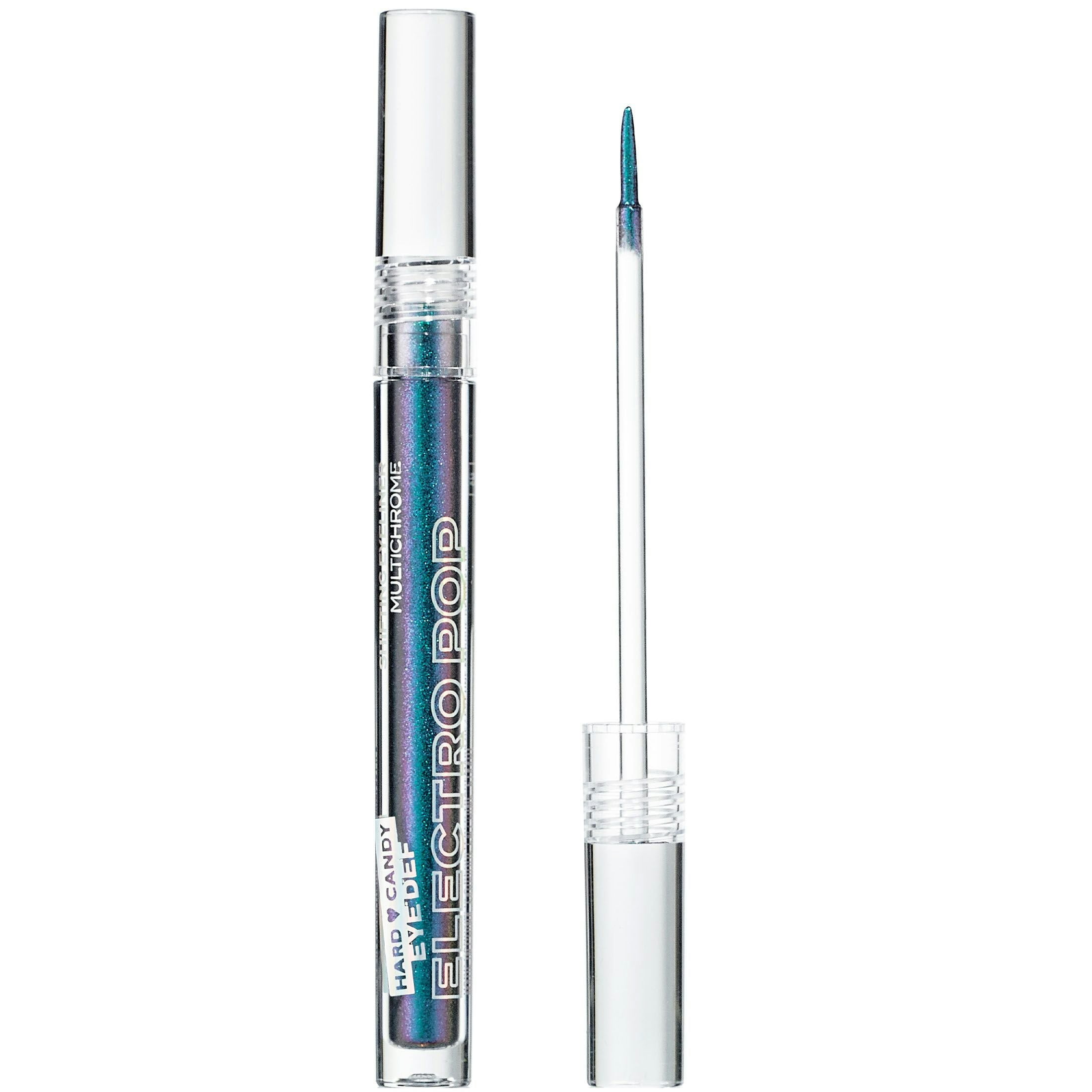 Hard Candy Eye Def Multi-Chrome Liquid Eyeliner, Holographic, Electro Pop, Turquoise-Purple-Green