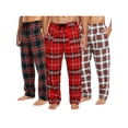 thumbnail image 1 of Espada Pantalon de Pijama de Franela para Hombre (Paquete de 3), 1 of 4