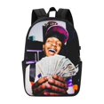 thumbnail image 1 of Ski Mask The Slump God Backpack For Men Women Teen , Water Resistant Casual Daypack-CASE841, 1 of 1