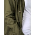 thumbnail image 5 of Ma Croix Womens Hooded Anorak Jacket Satin Lined, 5 of 8