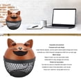 thumbnail image 3 of Hucha De Metal, Diseño De Malla, Hucha De Gato De Metal, A Prueba De Herrumbre, Linda Para Decoración Del Hogar, 3 of 7