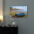thumbnail image 2 of Canvas Prints Wall Art -Painting of a Coastal Landscape| Modern Home Deoration/Wall Decor Giclee Printing Wrapped Canvas Art Ready to Hang - 24" x 36", 2 of 3