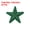 Deep Green, variant on Uxcell 24 Pcs 5 Star Patches Iron on Patches Light Red Embroidered Patches Appliques Embellishments 1.1'' Repair Patch
