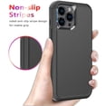 thumbnail image 7 of Diverbox for iPhone 13 Pro Max Case [Shockproof] [Dropproof] [Tempered Glass Screen Protector + Camera Lens Protector],Heavy Duty Protection Phone Case Cover for Apple iPhone 13 Pro Max (Black), 7 of 7