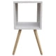 thumbnail image 5 of Buro Smart Hogare o Mesa De Noche Blanco Hogare Buro Smart Hogare, 5 of 8