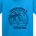 thumbnail image 4 of Inktastic Summer Vacation Mode Pensacola Beach Florida Youth T-Shirt, 4 of 5