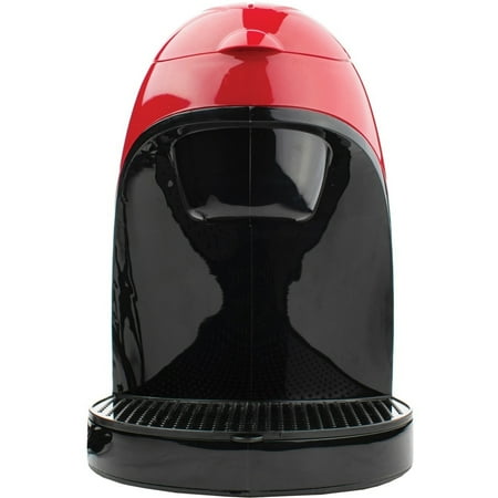 Brentwood Appliances New TS-112R Single Serve Coffee Maker with Ceramic Mug, Red