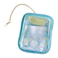thumbnail image 1 of KLKCMS Clear Figure Display Bag PVC Small Figure Display Bag for Cards Small Figure Blue, 1 of 9