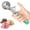 Green-L (5.2Tbsp), variant on Ice Cream Scoop with Trigger, Large/Medium/Small Size Cookie Scoop Stainless Steel Cupcake Muffin Scoop Melon Baller Scooper for Families