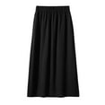 thumbnail image 3 of Women's A Line Skirt with Side Slit - Casual Summer Flowy Skirt - Pair with Tops for Daily & Parties, 3 of 3