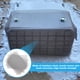thumbnail image 4 of Malla de alambre COOLL de 4 piezas, tejido uniforme, estructuras estables, multiusos, cuadrada de acero inoxidable, evita ratones, malla metálica para uso doméstico., 4 of 8