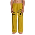 thumbnail image 5 of SGFCWSX Boys Lounge Pants Elastic Waist Graphic Loose Fit Soft Casual Pants for Kids Yellow Size 8 Years, 5 of 10