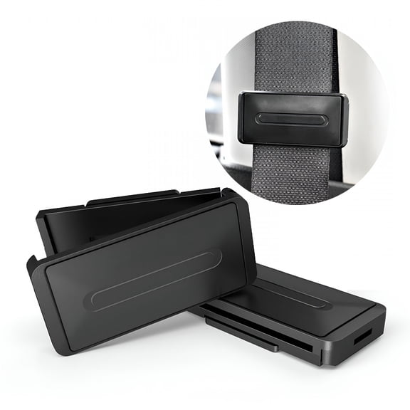 MELIVO Car Seat Belt Adjuster Clips, Vehicle Seatbelt Locking Positioner, Auto Belt