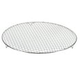 thumbnail image 3 of Uxcell Round Cooking Rack, 15.9-inch Stainless Steel Cross Wire Barbecue Grill Net Racks with 20mm Legs, 3 of 5