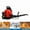 63CC 2 Cycle 665CFM 3HP 205MPH(Red) XL, variant on 52CC Gas Backpack Leaf Blower, 2 Cycle 550CFM 200MPH Gas Powered Engine, Low Vibration and Ergonomic Design with Cruise Control for Outdoor GardenYard Cleaning and Snow Removal