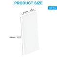 thumbnail image 2 of Uxcell 100Pcs Aroma Pads, Humidifier Replacement Filter Pad, White 1.73 x 0.83 inch, 2 of 5
