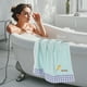 thumbnail image 5 of Accesorios de baño Toalla de baño de 70 x 140 cm Toalla de baño grande para el hogar Toalla de baño de algodón absorbente grueso que no se desprende, 5 of 6