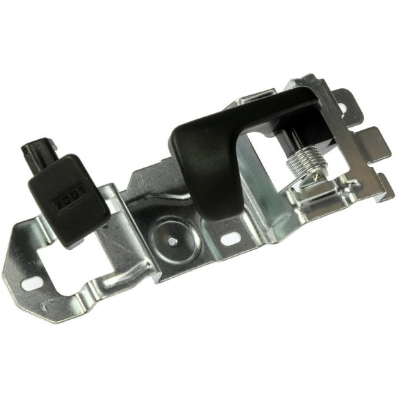 Dorman 80877 Front Driver Side Interior Door Handle for Specific Honda Models, Gray; Textured