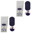 thumbnail image 1 of Inteprter Cojín para taburete de bar, redondo, duradero, suave, lavable, para silla de 12 a 18 pulgadas, morado Type5, 1 of 1
