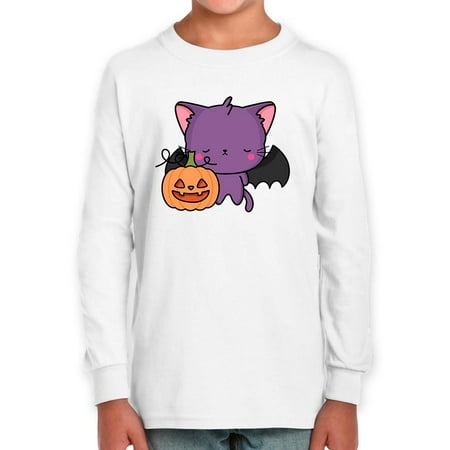 

Cute Spookitty W Pumpkin Long Sleeve Toddler -Image by Shutterstock 3 Toddler