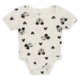 thumbnail image 3 of Disney Mickey Mouse Baby Boys' 3-Pack Short Sleeve Bodysuits Red Blue, 3 of 8