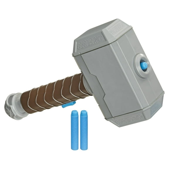 Nerf Power Moves Thor Hammer Strike Toy - Kids Roleplay Toy